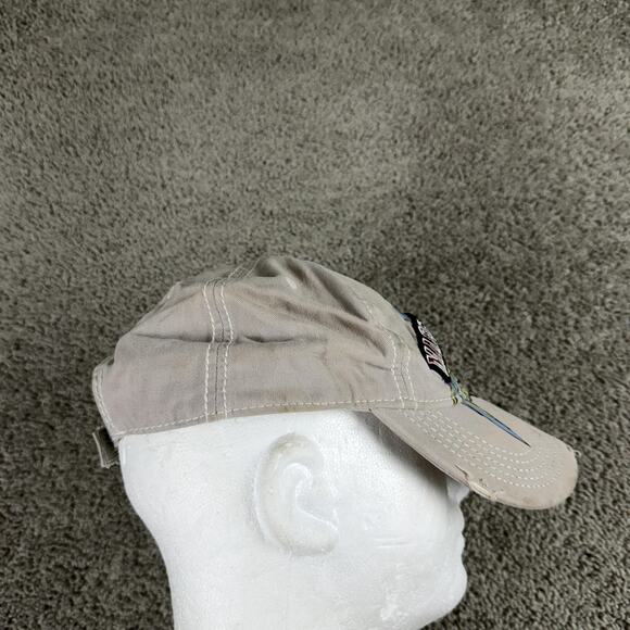 Margaritaville Hat Cap Strap Back Mens One Size Tan Five O'Clock Somewhere - Picture 5 of 11